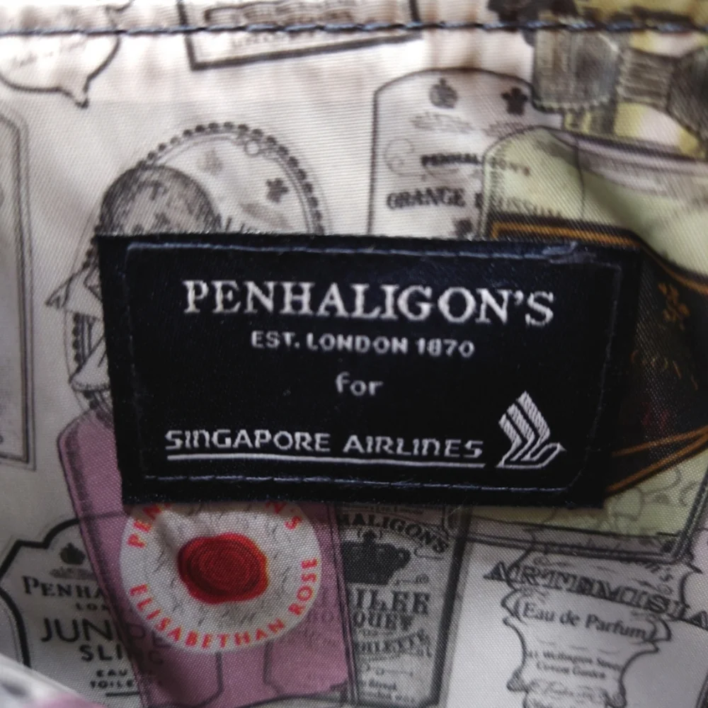 PENHALIGON'S Travel Amenity Kit Toiletry Bag Business Class Singapore Airlines